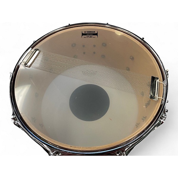 Used Yamaha 14X6.5 Oak Custom Snare Red Drum