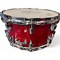 Used Yamaha 14X6.5 Oak Custom Snare Red Drum