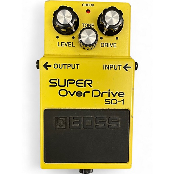 Used BOSS SD1 Super Overdrive Effect Pedal