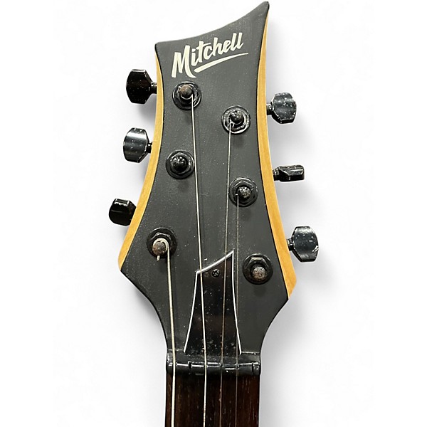 Used Mitchell MM100 BROWN Solid Body Electric Guitar