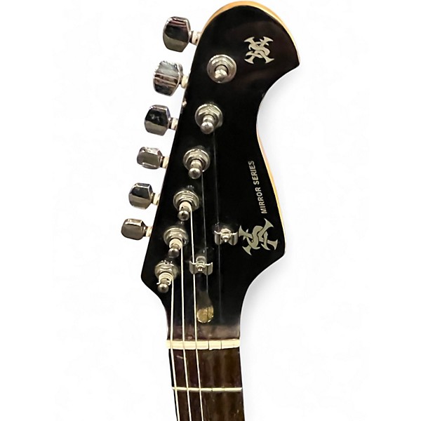 Used SX MIRROR SERIES STRAT COPY Blue Solid Body Electric Guitar