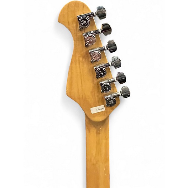 Used SX MIRROR SERIES STRAT COPY Blue Solid Body Electric Guitar