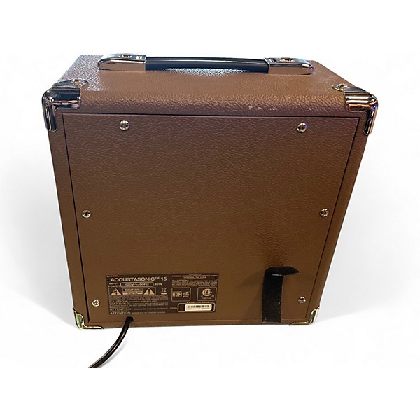 Used Fender Acoustasonic 15 Acoustic Guitar Combo Amp