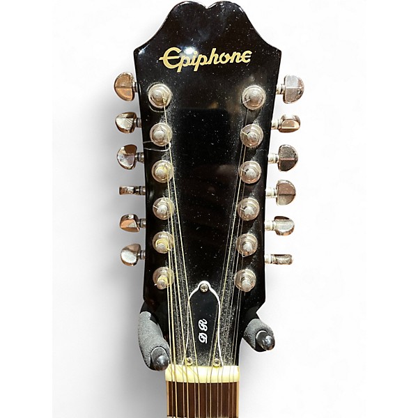 Used Epiphone DR212 Natural 12 String Acoustic Guitar