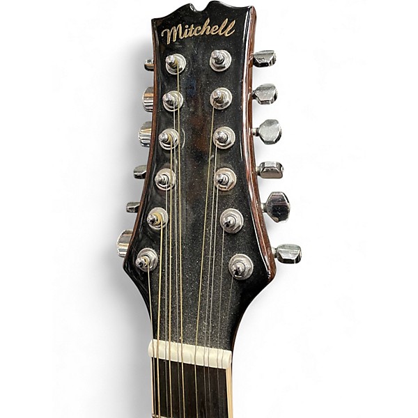 Used Mitchell D120 12-STRING Natural 12 String Acoustic Guitar