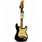 Used Squier STRATOCASTER Black Solid Body Electric Guitar thumbnail