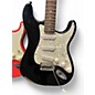 Used Squier STRATOCASTER Black Solid Body Electric Guitar