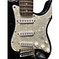 Used Squier STRATOCASTER Black Solid Body Electric Guitar