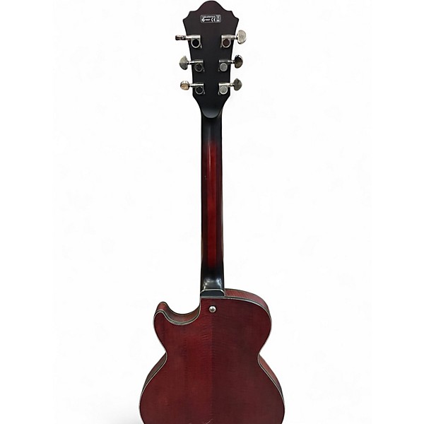 Used Ibanez AGS83BZ WINE RED FLAT Hollow Body Electric Guitar