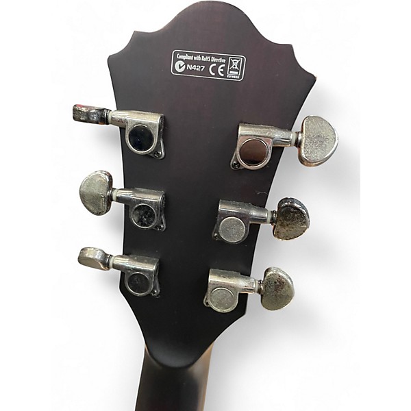 Used Ibanez AGS83BZ WINE RED FLAT Hollow Body Electric Guitar