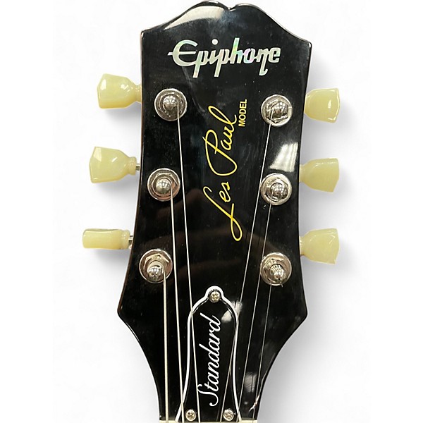 Used Epiphone Les Paul Standard Gold Top Solid Body Electric Guitar