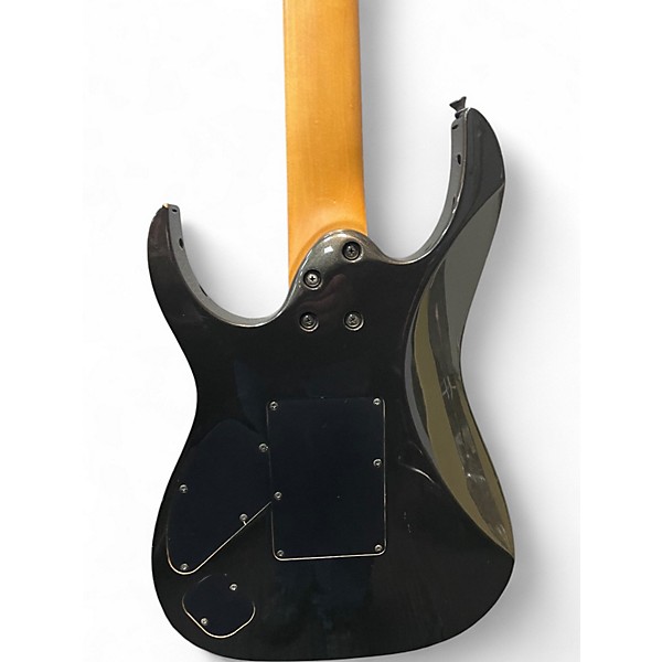 Used Ibanez RG7421 RG Series MIJ Black Solid Body Electric Guitar