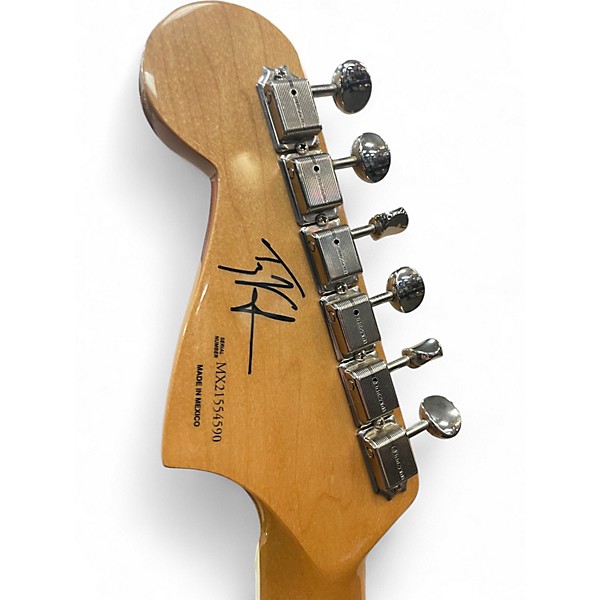 Used Fender Troy Van Leeuwen Jazzmaster OXBLOOD Solid Body Electric Guitar