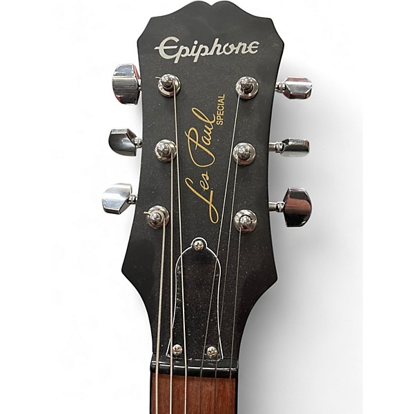 Used Epiphone Les Paul Special I Black Solid Body Electric Guitar