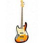 Used Fender Standard Jazz Bass Left Handed 2 Color Sunburst Electric Bass Guitar thumbnail