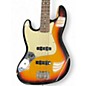 Used Fender Standard Jazz Bass Left Handed 2 Color Sunburst Electric Bass Guitar