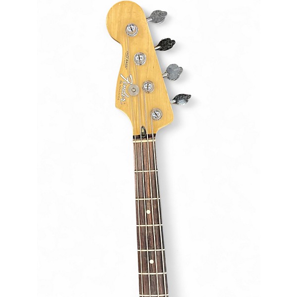 Used Fender Standard Jazz Bass Left Handed 2 Color Sunburst Electric Bass Guitar