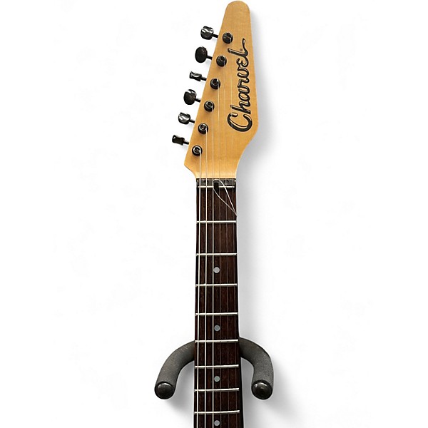 Used 1980s Charvel ST Deluxe Blue Solid Body Electric Guitar