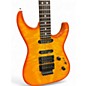 Used 1990s Charvel 375 Deluxe Trans Amber Solid Body Electric Guitar thumbnail