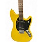 Used Squier MUSTANG Yellow Solid Body Electric Guitar