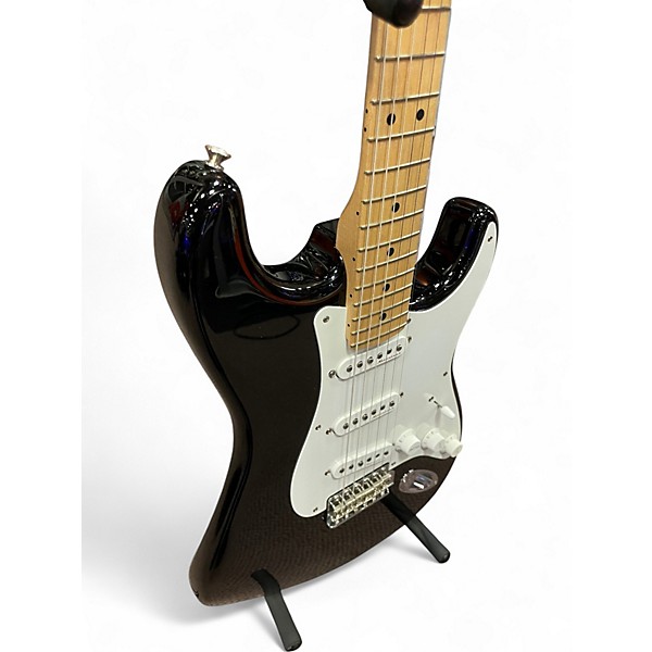 Used Fender Artist Series Eric Clapton Stratocaster Black Solid Body Electric Guitar