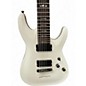 Used Schecter Guitar Research Demon 7 String Arctic White Solid Body Electric Guitar