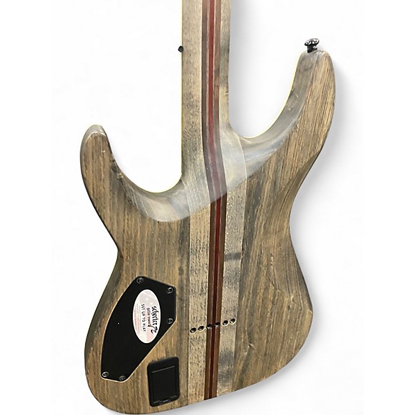 Used Schecter Guitar Research C1 SLS Elite Evil Twin Black Solid Body Electric Guitar