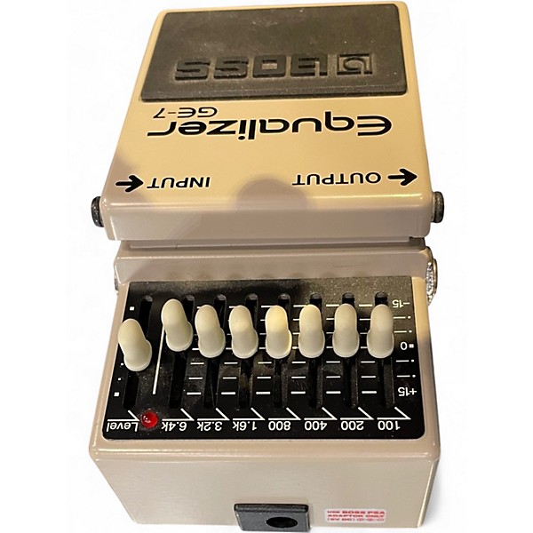 Used BOSS GE7 Equalizer Pedal