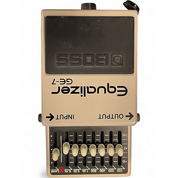 Used BOSS GE7 Equalizer Pedal