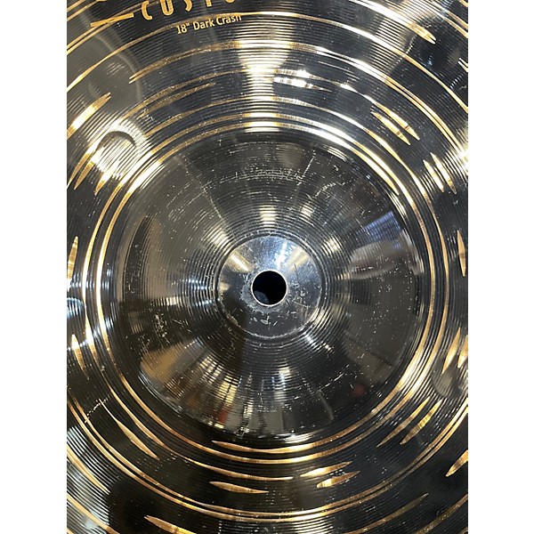 Used MEINL 18in Classic Custom Dark 18 Crash Cymbal