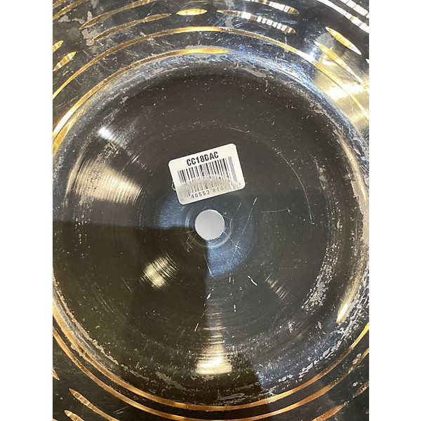 Used MEINL 18in Classic Custom Dark 18 Crash Cymbal