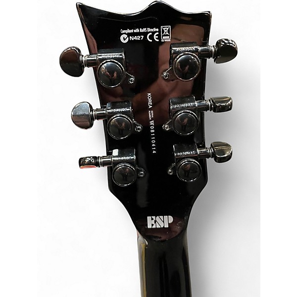 Used ESP LTD EC500 Black Solid Body Electric Guitar