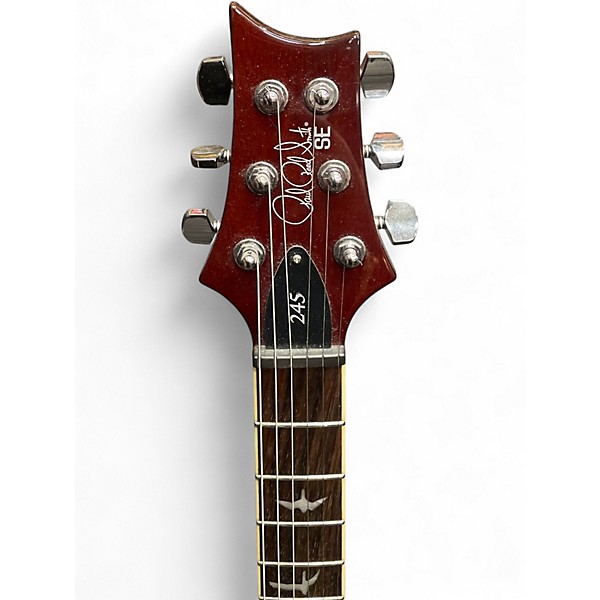 Used PRS 245 SE 2 Tone Sunburst Solid Body Electric Guitar