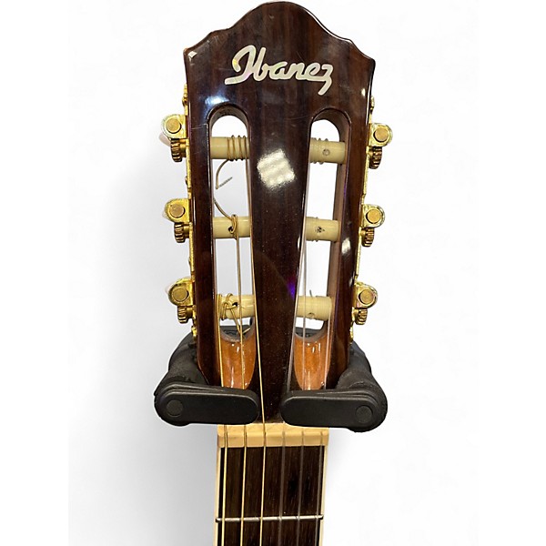 Used Ibanez AEG10NII Orange Classical Acoustic Electric Guitar