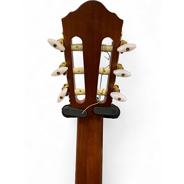 Used Ibanez AEG10NII Orange Classical Acoustic Electric Guitar