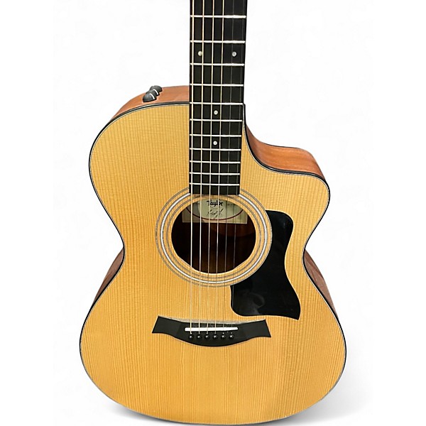 Used Taylor 112CE Natural Acoustic Electric Guitar