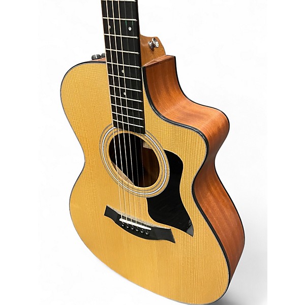 Used Taylor 112CE Natural Acoustic Electric Guitar