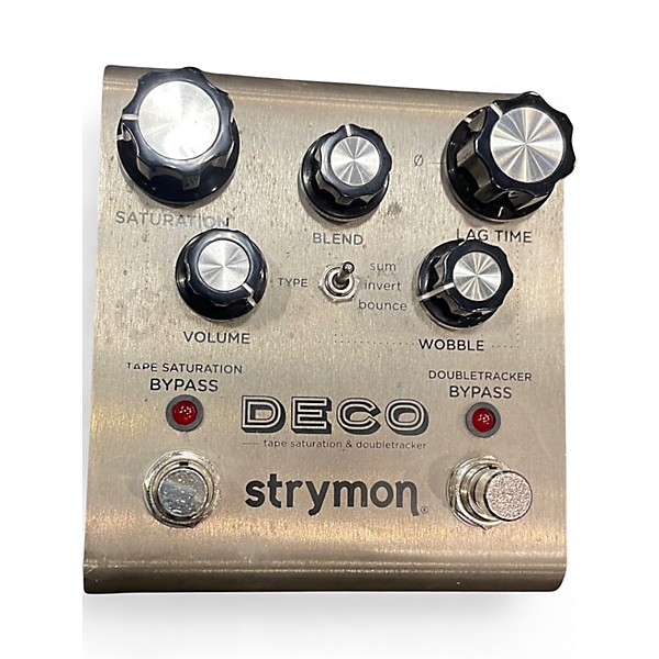 Used Strymon Deco Tape Saturation and Doubletracker Delay Effect Pedal