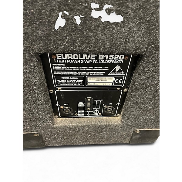 Used Behringer Eurolive B1520 Unpowered Speaker