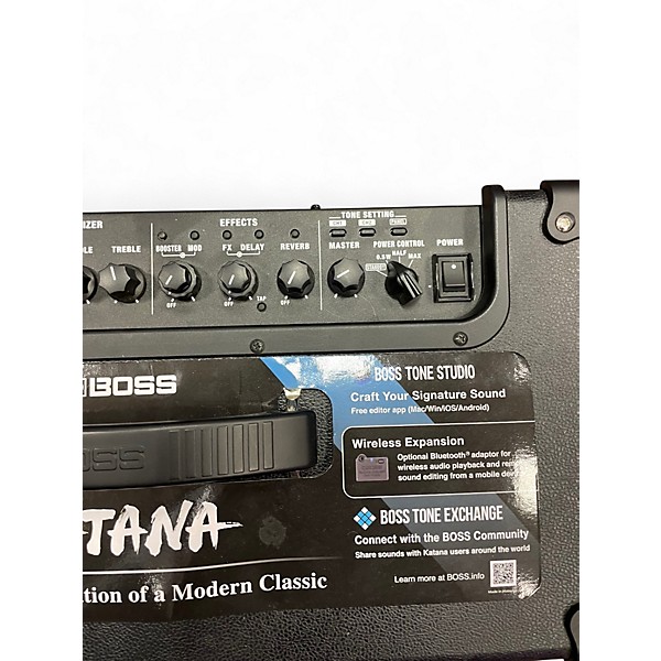 Used BOSS Katana KTN50 50W 1X12 Guitar Combo Amp