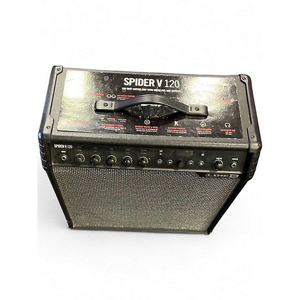 Used Line 6 Spider V 120 1x12 Guitar Combo Amp
