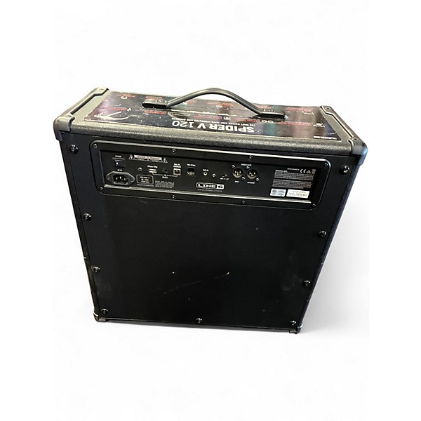 Used Line 6 Spider V 120 1x12 Guitar Combo Amp