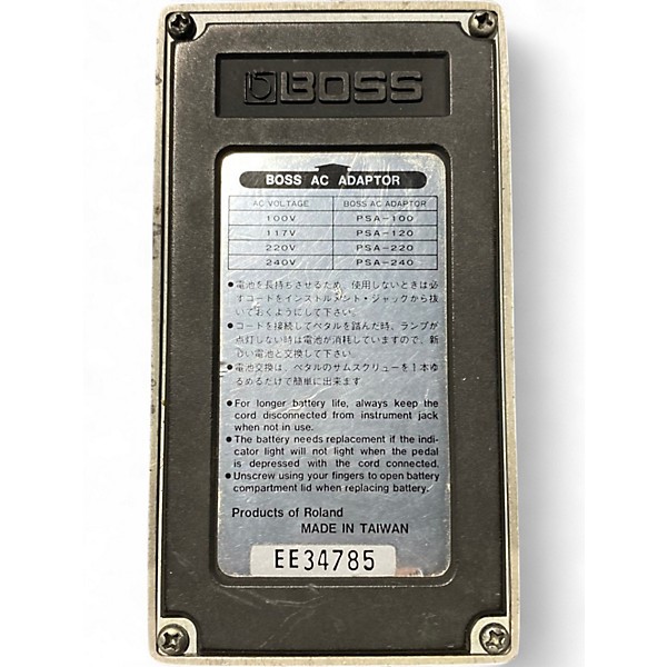 Used BOSS MT2 Metal Zone Distortion Effect Pedal