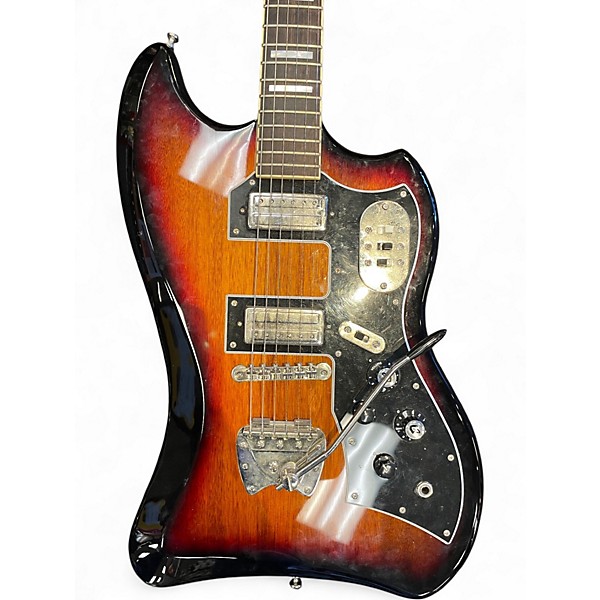 Used Guild S200 T-BIRD 3 Color Sunburst Solid Body Electric Guitar