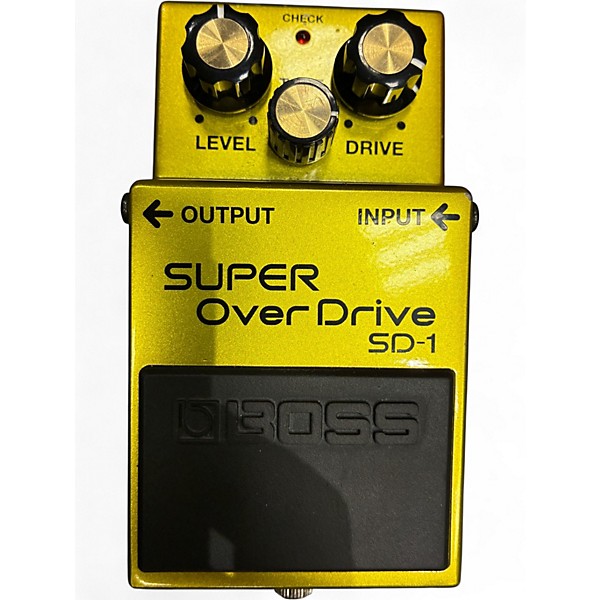 Used BOSS SD-1 50TH Anniversarry Effect Pedal