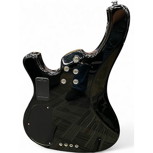Used Schecter Guitar Research 004 Black Electric Bass Guitar