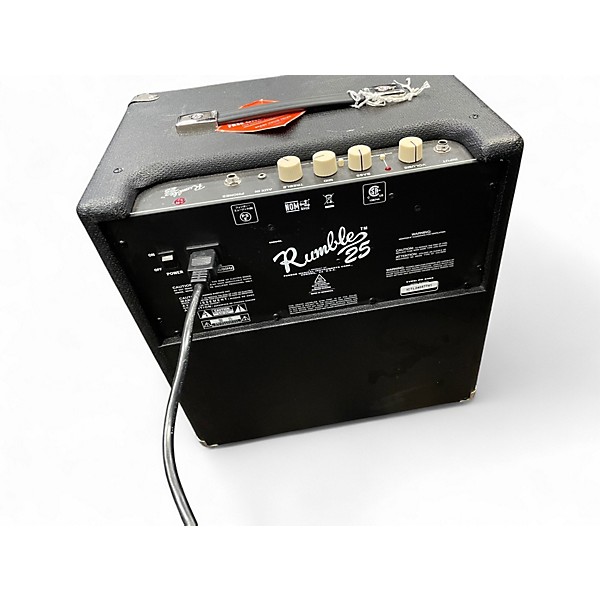 Used Fender Rumble 25 25W 1x8 Bass Combo Amp