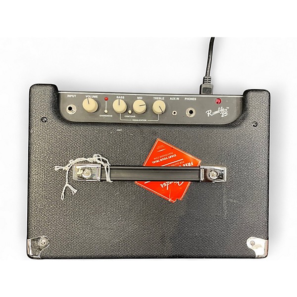 Used Fender Rumble 25 25W 1x8 Bass Combo Amp