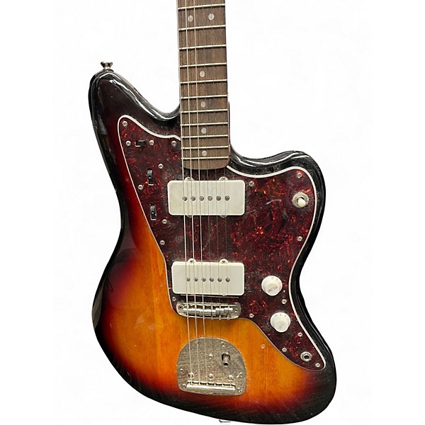 Used Squier Classic Vibe 60s Jazzmaster 2 Tone Sunburst Solid Body Electric Guitar