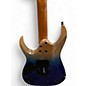 Used Ibanez RGA42HPTQM Trans Blue Solid Body Electric Guitar